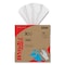Wypall X50 Cloths, POP-UP Box, 9 1/10 x 12 1/2, White, 176/Box, PK10 KCC 83550 - alternate 2