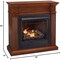 Duluth Forge Dual Fuel Ventless Gas Fireplace W/ Jefferson Series Mantel, 32,000 BTU, Heritage Cherry Finish FDI32R-J-HC - alternate 2