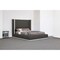 Homeroots 75 X 91 X 60 Dark Grey Queen Bed 370610 - alternate 2