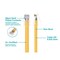 Monoprice Cat6 Utp Patch Cable, 7 ft.Yellow 13266 - alternate 2