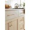 Amerock Davenport 3-3/4 in 96 mm Center-to-Center Golden Champagne Cabinet Pull BP36605BBZ - alternate 2