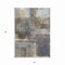 Homeroots 5' X 8' Khaki And Brown Abstract Washable Indoor Outdoor Area Rug 609293 - alternate 2