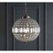 Jonathan Y Georgina 16" Crystal/Metal LED Pendant, Antique Brass JYL6110B - alternate 2