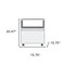 Homeroots Two Piece White Bedroom Set 526354 - alternate 2