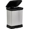 Curver Deco 8 Gal. Trash Bin 261319 - alternate 2
