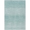 Homeroots 5' X 8' Aqua And Ivory Abstract Washable Indoor Outdoor Area Rug 587393 - alternate 2