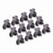Maxiflex Gloves, Nitrile-Coated Nylon, Gray/Black, X-Large 12 PK 34-844/XL - alternate 1