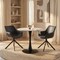 Leisuremod Bristol Round MDF Dining Table - Pedestal Base Kitchen Table, Modern Style BTBL-B31MWT - alternate 2