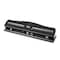 Charles Leonard 3-Hole Paper Punch, Adjustable Holes, 12 Sheet Capacity, Black 033 - alternate 1