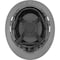 Ironwear Type 2 Class C Vented Full Brim Safety Helmet w/ Chin Strap, Grey 3969-G - alternate 2
