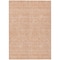 Homeroots 10' X 14' Peach And Ivory Floral Washable Indoor Outdoor Area Rug 582367 - alternate 2