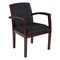 Office Star Products Kenwood Collection Upholstered Back Guest Chair, Mahogany KEN79MAH-3 - alternate 1