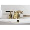 Kingston Brass Mini-Widespread Bathroom Faucet with Pop-Up Drain, Polished Brass KB8952CKL - alternate 2