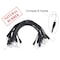 Mytee Products 15 in Natural Rubber Tarp Bungee Straps Crimped Hooks, 100PK RS-15C-Nx2 - alternate 2
