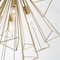 Eurofase Dendelio Comtemporary Incadescent Indoor Chandelier, 13-Light, Geometric, Dimmable, Gold 43863-027 - alternate 2