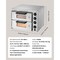 Vevor Commercial Countertop Pizza Oven Electric Pizza Oven with Timer for 14-In Pizza ZH-14M-2 - alternate 2