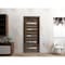 Sartodoors Sliding French Pocket Door 32 x 80in, Cognac Oak W/ Frosted Glass, Kit Trims Rail Hardware QUADRO4445PD-AKA-32 - alternate 2