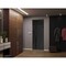 Vdomdoors Front Exterior Prehung Steel Door Ronex1033 Teak Transom Window Sidelite Entry Metal Modern Painted RONEX1033EXD-OAK-W36 X H80+16-LH-I - alternate 2