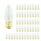 Bulbrite 40-Watt B10 Clear Dimmable Warm White Light Incandescent Light Bulb, 50PK 861106 - alternate 1