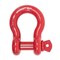 Mytee Products 1 1/8in Anchor Shackle Forged Carbon Steel w/ Alloy Screw Pin WLL # 9.50 Tons SHACKLE-ANCHOR-SP-118 - alternate 2