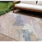 Homeroots 10' X 14' Pink Mauve And Lavender Abstract Washable Indoor Outdoor Area Rug 611227 - alternate 1