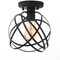 Jonathan Y Alba 8.5" Orb Metal LED Flush Mount, Oil Rubbed Bronze JYL9515A - alternate 3