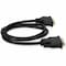 Add-On Addon 30.48Cm (1.00Ft) Dvi-D Dual Link (24+1 Pin) Male To Male Black DVID2DVIDDL1F - alternate 2