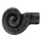Brixwell Designer Contemporary Cabinet Knob For Kitchen And Cabinet Hardware 1-1/8 in Dia Wrought Iron Dark BXB9339WID - alternate 2