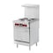 Koolmore 24 In. Commercial Electric Range with 4 Burners and 1 Standard Electric Oven - 208V 3 Phase KM-CR24-E - alternate 2