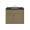 James Martin Vanities Chicago 36" Single Vanity, Walnut Whisper, w/ 3 CM Phantome Eclos Top 503-V36-WLW-3PHT - alternate 2