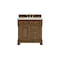 James Martin Vanities Brookfield 36 in. Single Vanity, Honey Oak w/ 3 CM Lime Delight Silestone Top 547-V36-HNO-3LDL - alternate 1