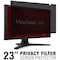 Viewsonic ViewSonic Privacy Filter Screen Protector- For 23" Widescreen Monitor- Scratch Resistant- Anti-glare VSPF2300 - alternate 2