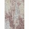 Homeroots 5' X 8' Plum And Ivory Abstract Washable Indoor Outdoor Area Rug 643620 - alternate 1