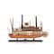 Homeroots 17" Wood Brown Solid Wood Hand Painted King of Mississippi Model Boat 401940 - alternate 2