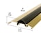 M-D Building Products 3-3/4 in. x 3/4 in. x 36 in. Gold Aluminum and Vinyl Heavy-Duty Low-Profile Threshold 09043 - alternate 2