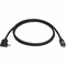 Tripp Lite USB C CABLE 60W RIGHT-ANGLE 1M U420-01M-RA - alternate 2