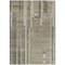 Homeroots 3' X 5' Taupe And Dark Gray Striped Washable Indoor Outdoor Area Rug 602815 - alternate 2