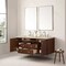 James Martin Vanities Amberly 60" Double Vanity, Mid-Century Walnut, w/ 3 CM Tajnar Eclos Top 670-V60D-WLT-3TJR - alternate 2