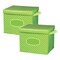 Teacher Created Resources Lime Polka Dots Storage Box, 2PK 20820 - alternate 1