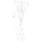 Euf Norah, Chandelier, 16-Light, 24", Matte Black, Mixed Glass 49237-047 - alternate 1