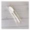 Boardwalk Heavyweight Wrapped Polystyrene Cutlery, Spoon, Plastic, White, PK1000 BWKSPOONWHPS - alternate 2