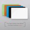 Fab Glass And Mirror Magnetic Glass Dry Erase Board, Frameless Glass Black Board, 24in x 36in, with Magnets, Markers MB24x36-SB630 - alternate 2