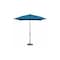 Treasure Garden 7.5 ft Square Patio Umbella, aluminum, fiberglass ribs, outdoor, Peacock UM847SQ-00 7943 Peacock - alternate 1