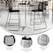 Flash Furniture HERCULES Series Black Stack Bar Stool with Air-Vent Back and Black Powder Coated Sled Base, 3PK 3-RUT-498A-BS-BK-GG - alternate 2