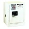 Justrite Flammable Safety Storage Cabinet, 4 gal, 1 Shelves, Steel, 17 in W x 22 in H x 17 in D, White 890425 - alternate 2