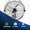 Edendirect High Velocity Air Circulator Fan, 18 in Blade Dia, 120 V, 4000 CFM IR-W2815P201006 - alternate 2