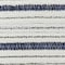 Homeroots 3' X 5' Blue and Cream Striped Distressed Indoor Outdoor Area Rug 558780 - alternate 2