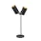 Z-Lite Lumina Matte Black 2 Light Table Lamp 7520TL-MB - alternate 2
