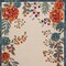 Homeroots 8' X 11' Ivory Blue And Orange Floral Indoor Outdoor Area Rug 548092 - alternate 2