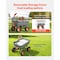 Vevor Garden Dump Cart 1200lbs Poly Dump Cart with 2-in-1 Handle and Storage Fence TC4273C - alternate 2